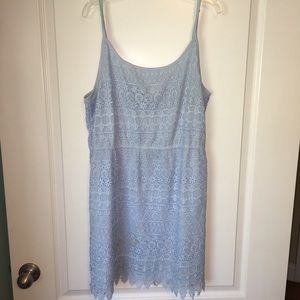 Baby Blue Short Dress
